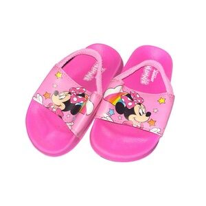 Minnie Mouse Kids Hot pink slides size 5/6
